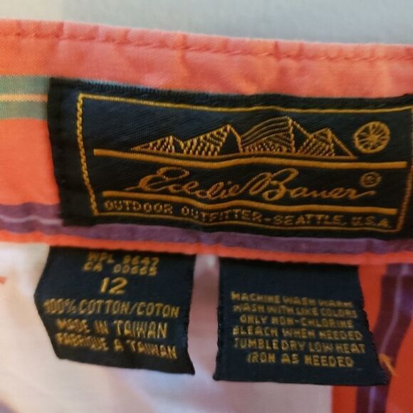 Eddie Bauer Vintage Striped Shorts - Picture 12 of 16